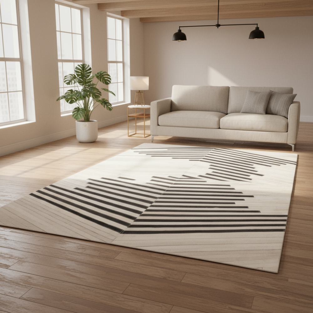 Alfombra de piel Scala