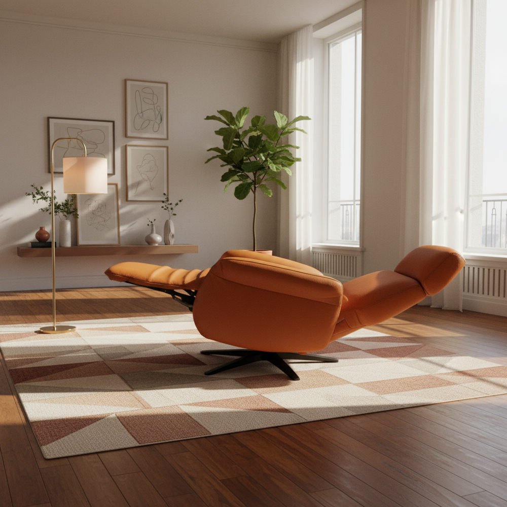 Butaca relax modelo SICILIA tapizado Piel