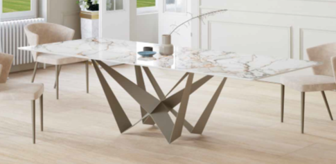Mesa comedor fija modelo Adaratd Tapa Porcelanico