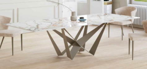 Mesa comedor fija modelo Adaratd Tapa Porcelanico