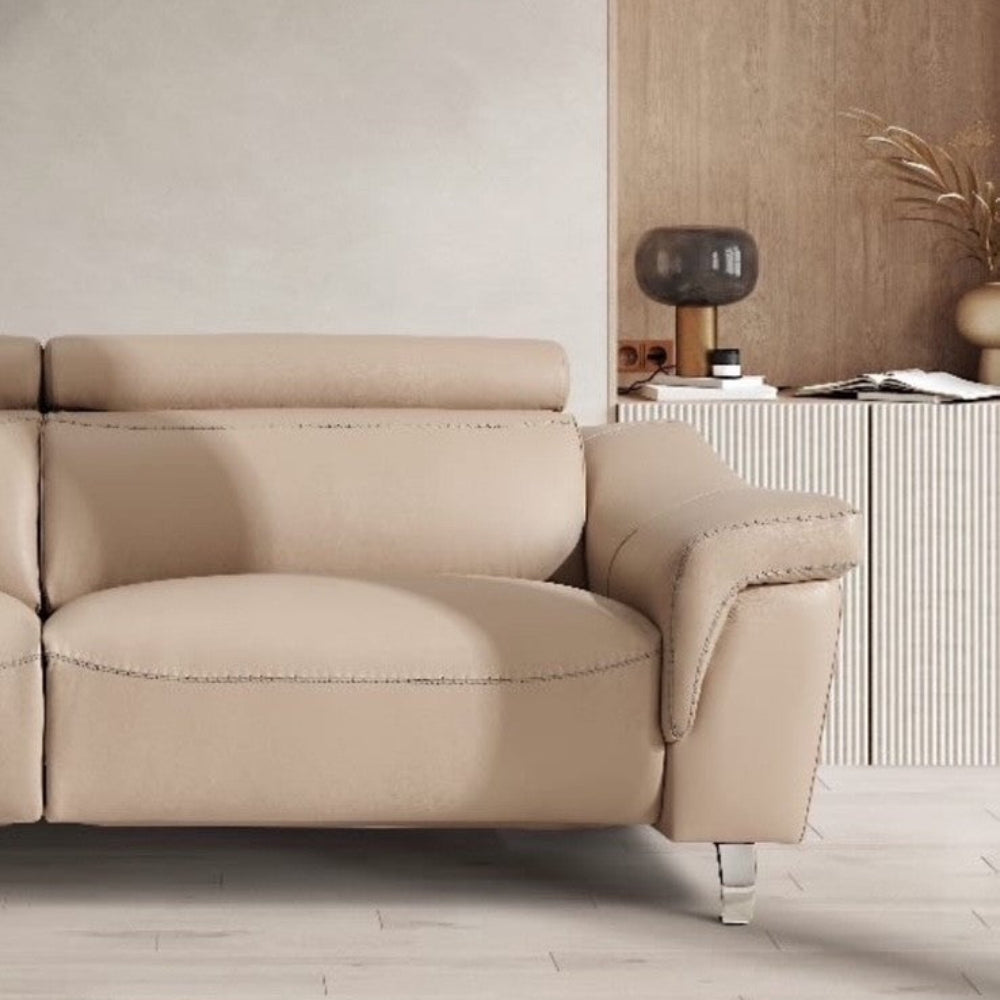 Sofá relax de diseño modelo PADOVA Tapizado piel