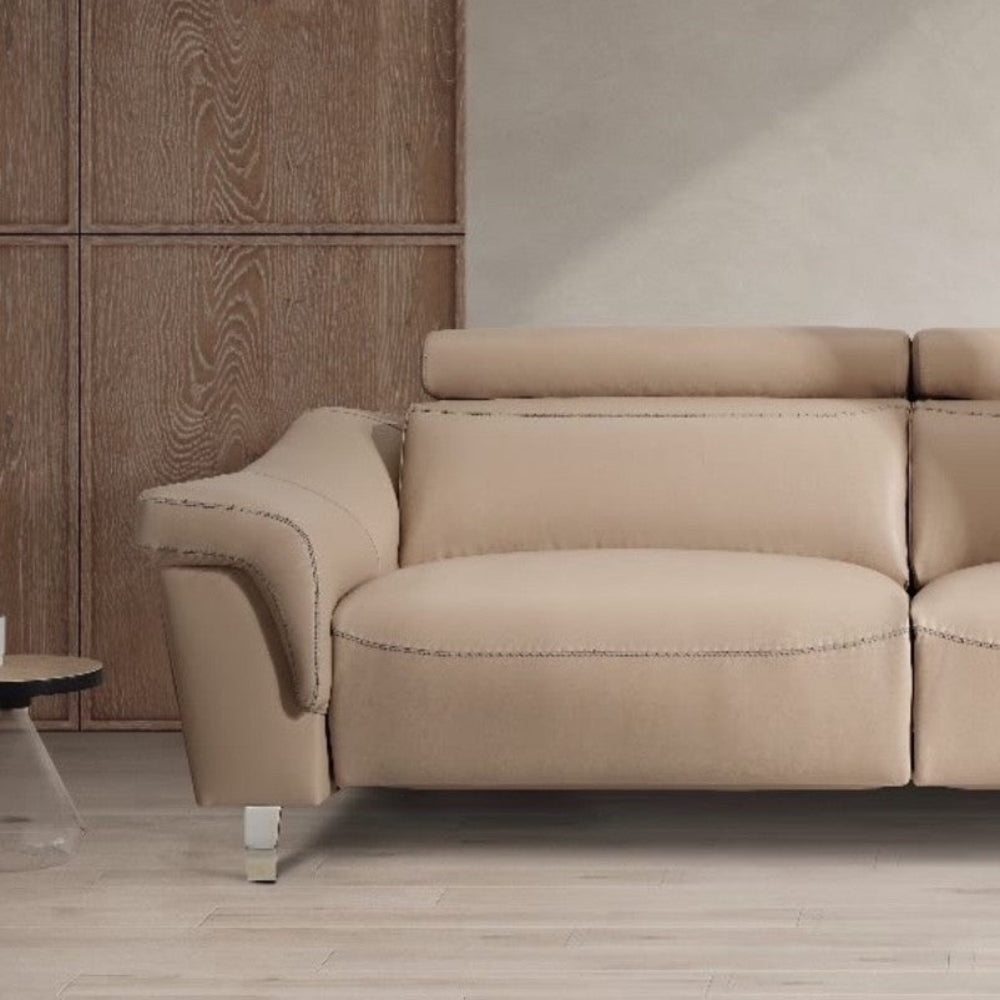 Sofá relax de diseño modelo PADOVA Tapizado piel