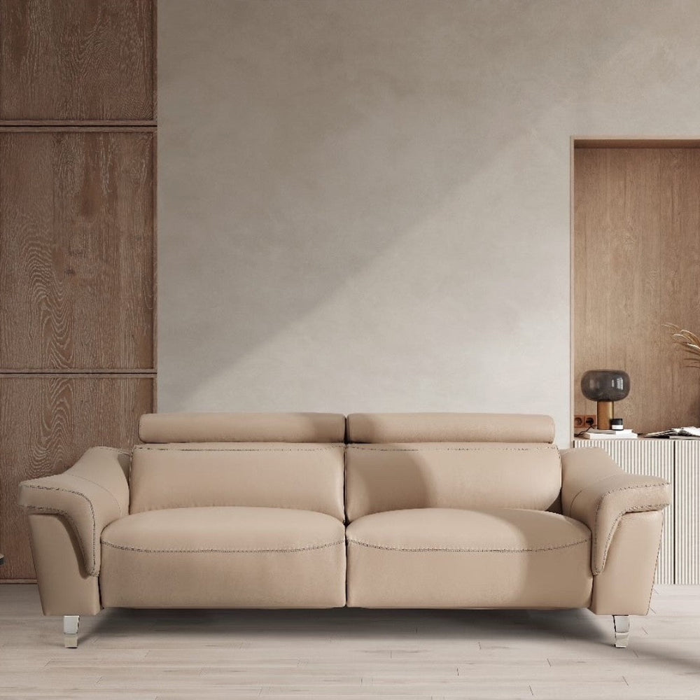 Sofá relax de diseño modelo PADOVA Tapizado piel