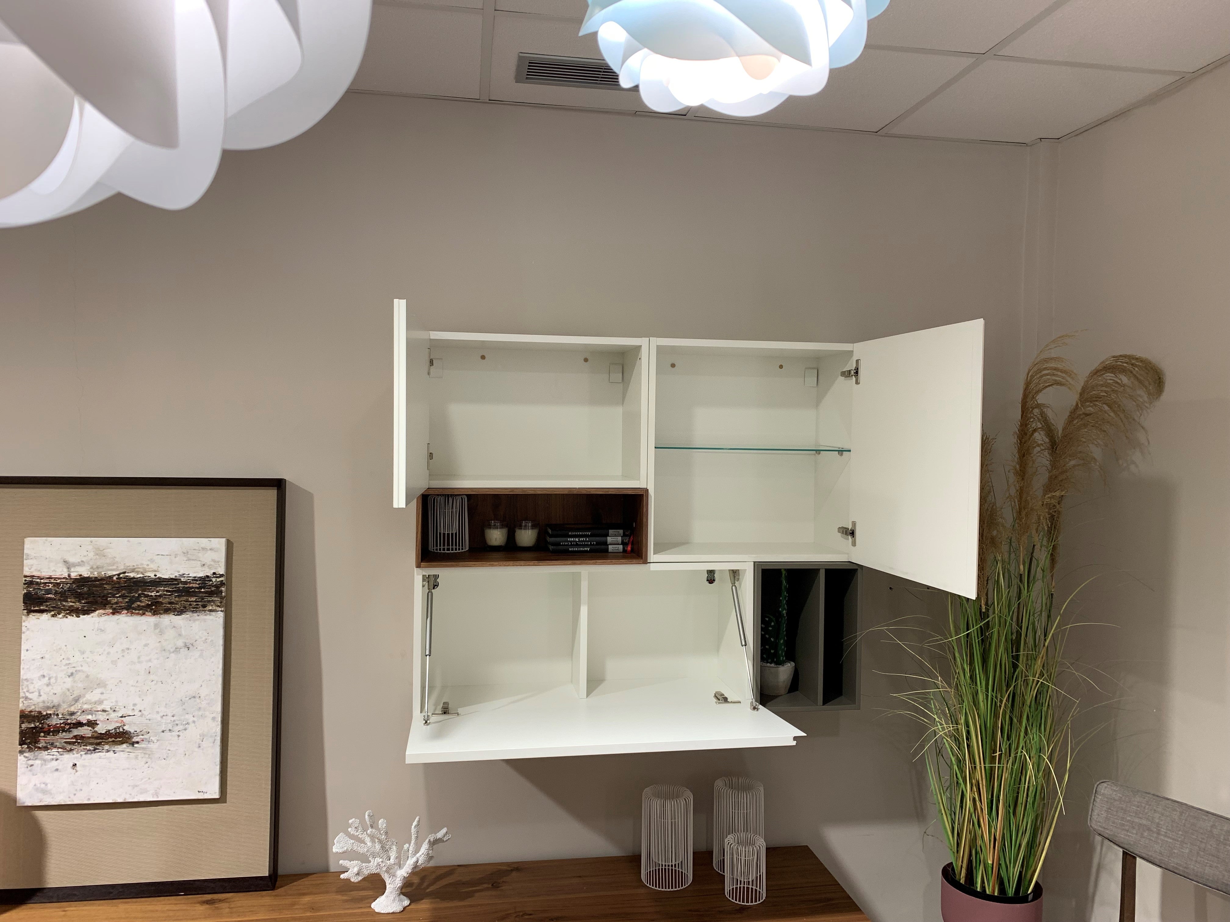 Modular de diseño TV y almacenaje