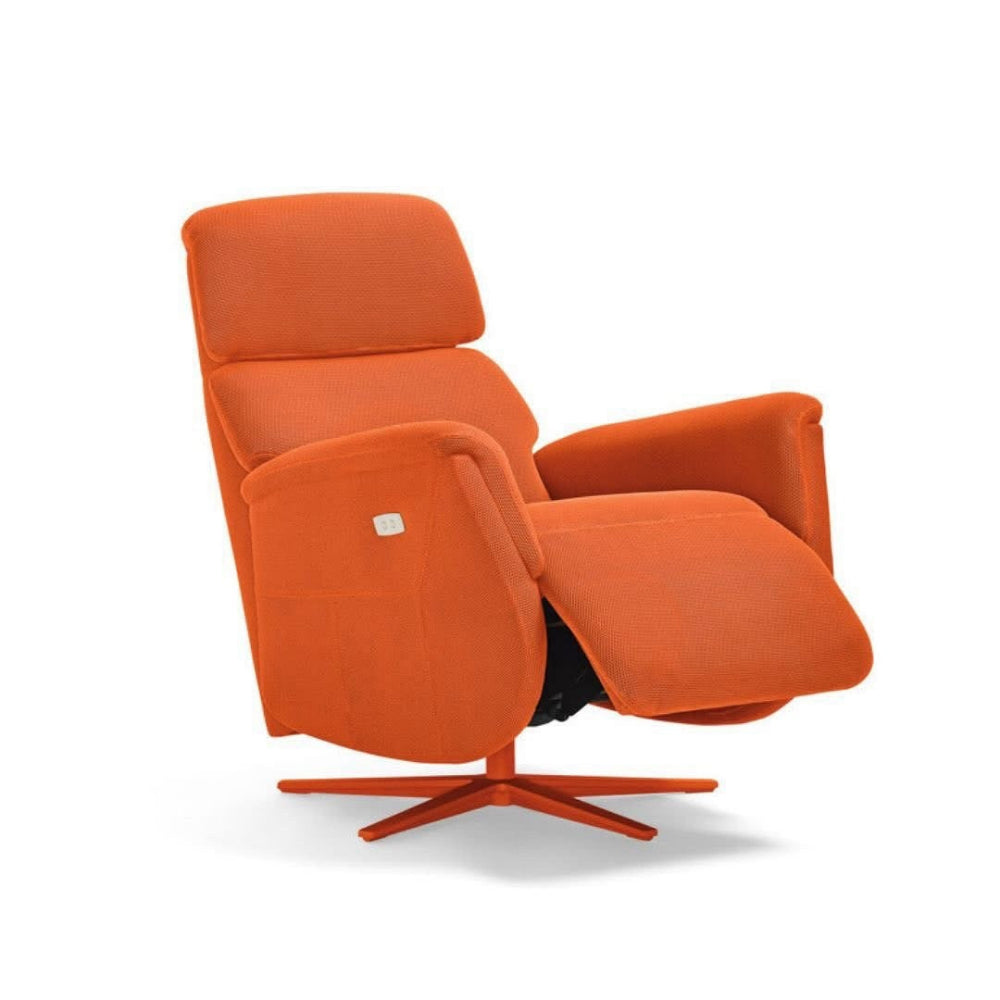 Sillón giratorio relax motorizado modelo EVANS