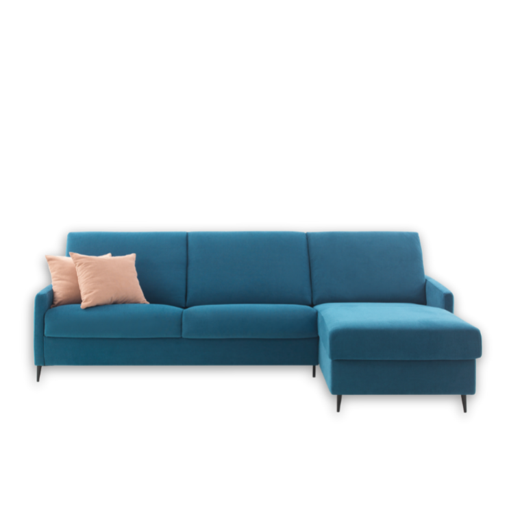 Chaiselongue cama con almacenaje y sistema italiano CASTEL