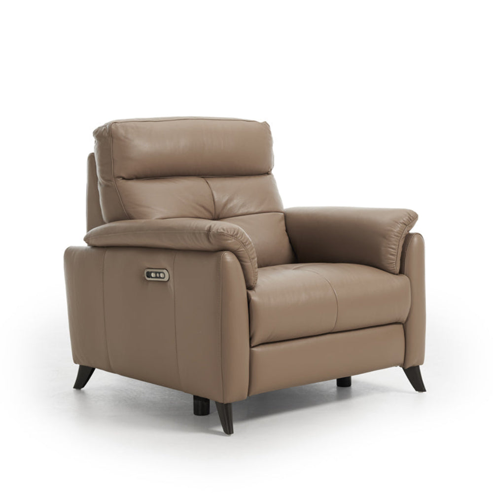 Butaca relax modelo HENRIETTA en piel