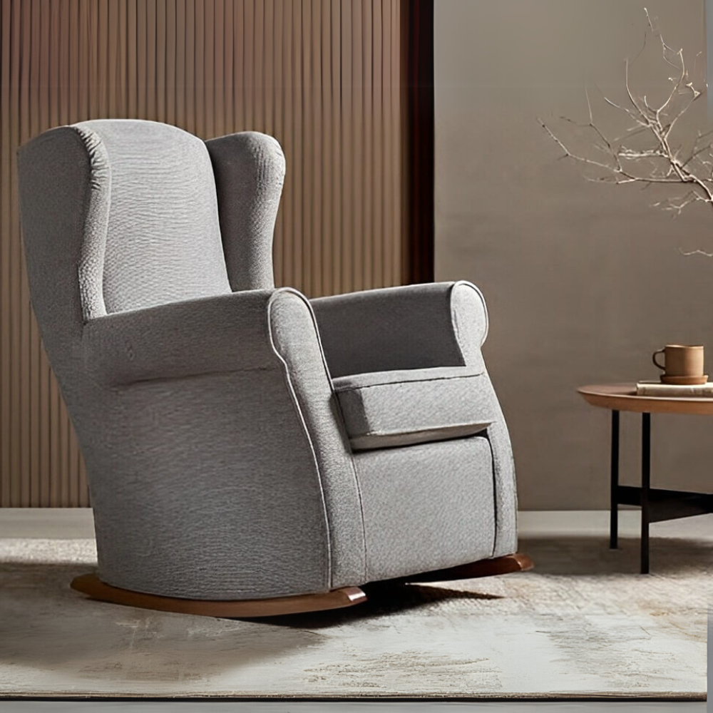 Sillón orejero modelo ROBLE con balancín