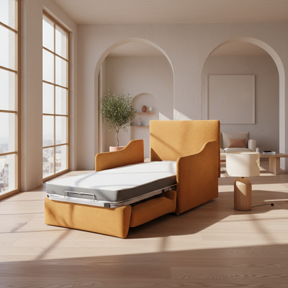 Sillón cama con sistema italiano modelo CID