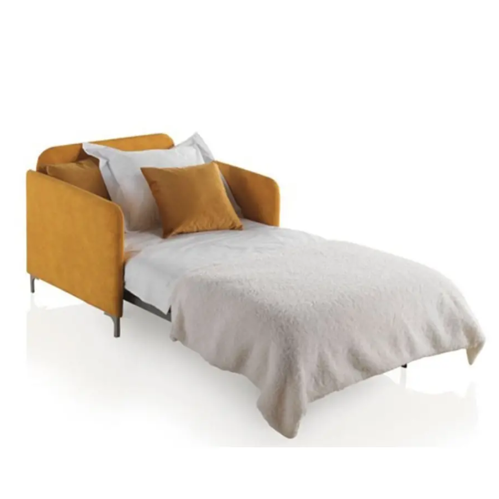 butaca cama modelo matisse abierto como cama