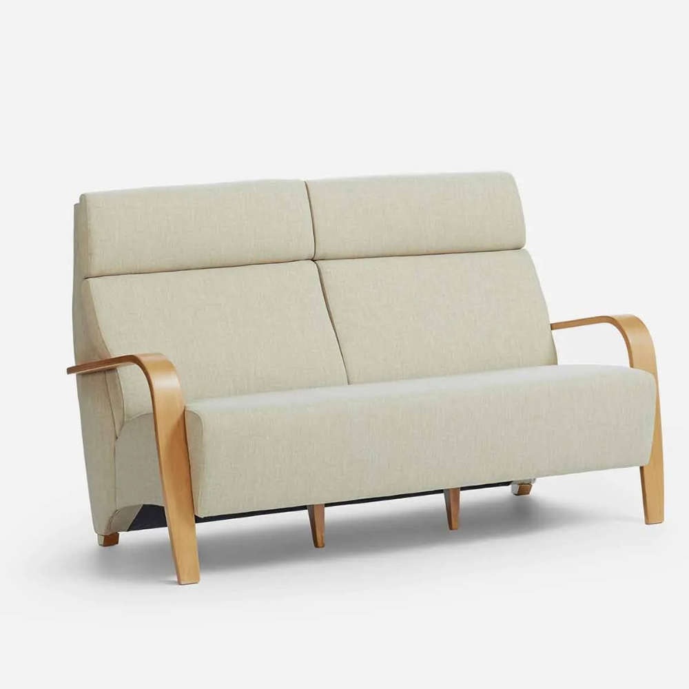 Sofá de 3 plazas de diseño nórdico modelo CKINI disponible en sidivani