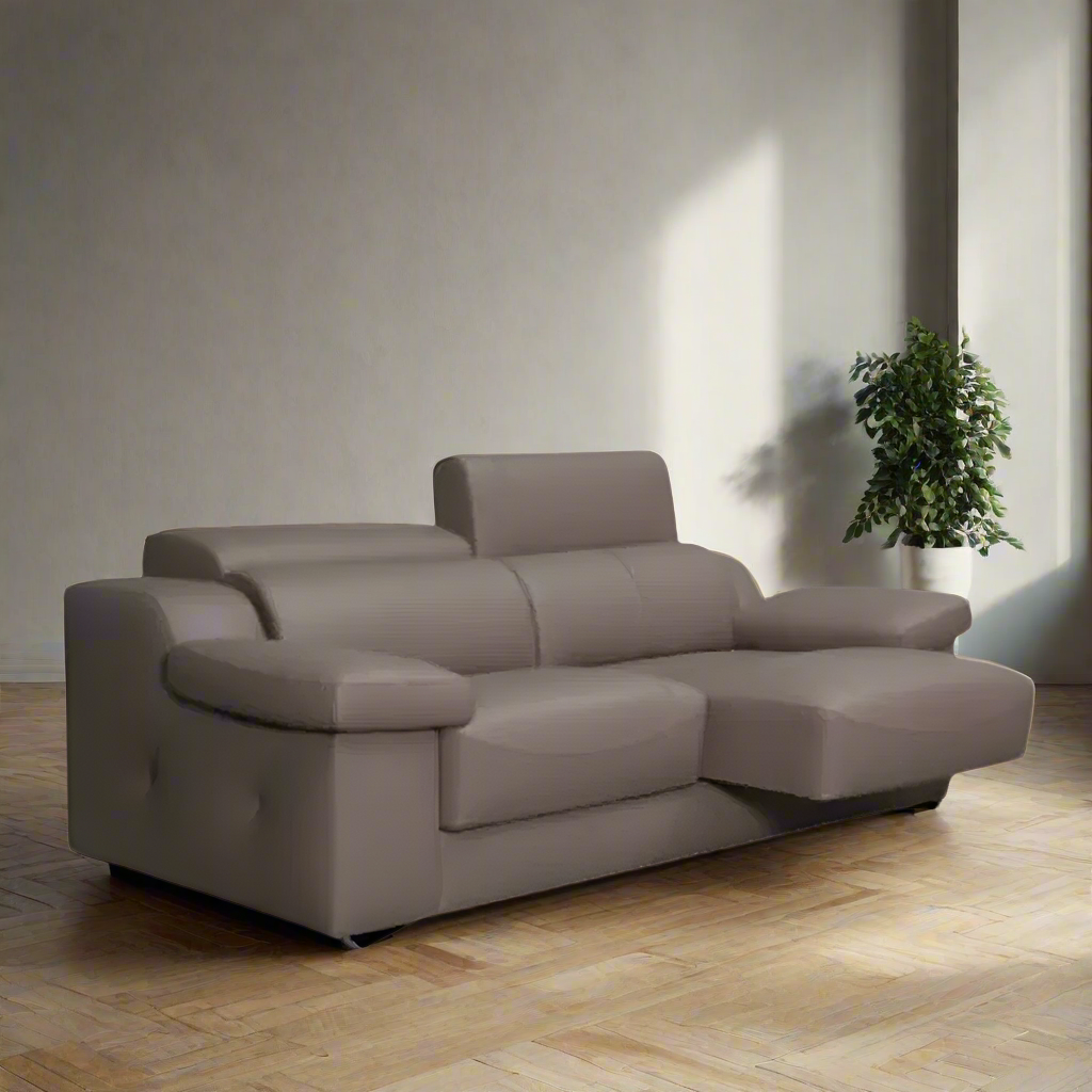 Sofá modelo DESLIZ en piel - SIDIVANI