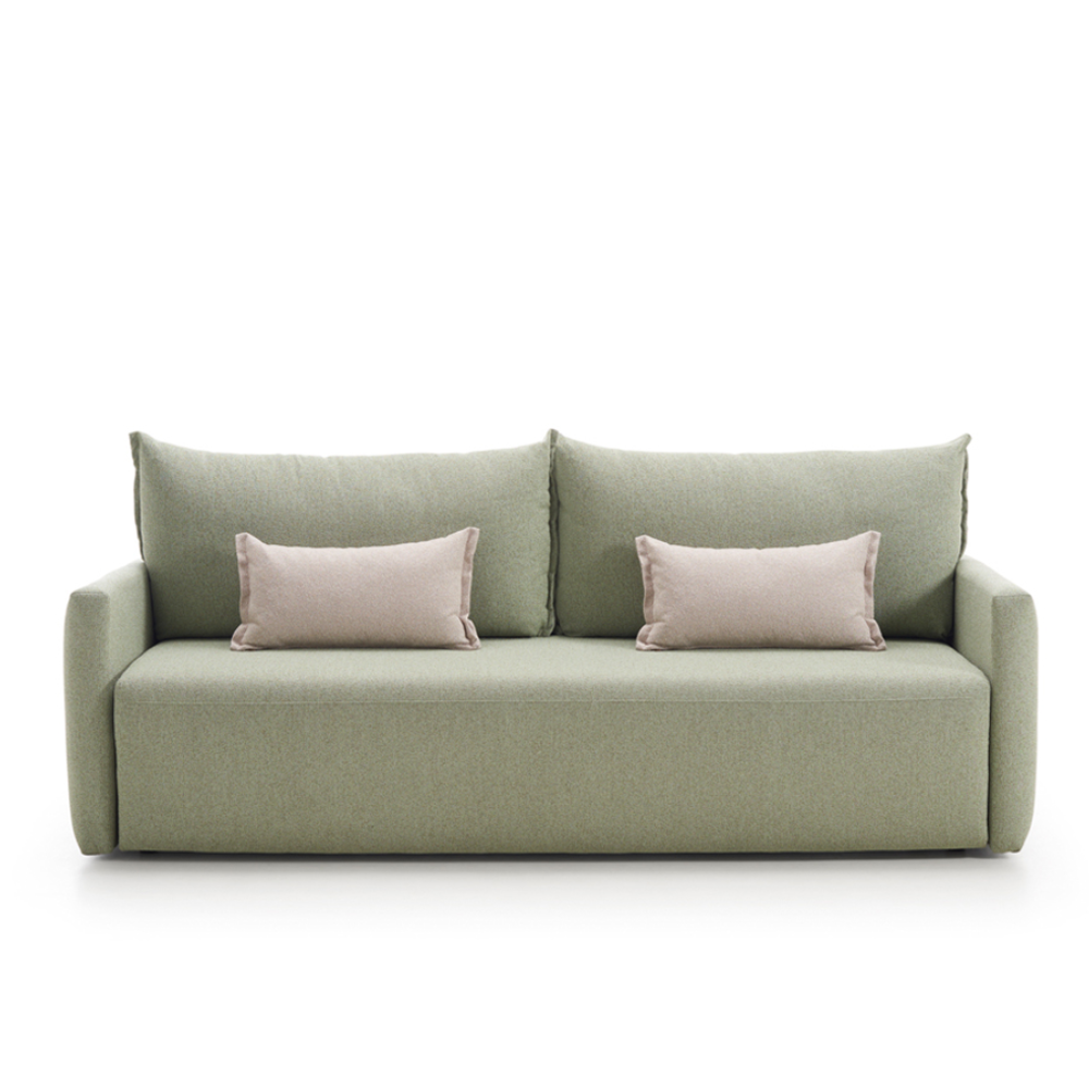 Sofá cama modelo BASINGER tapizado Aquaclean