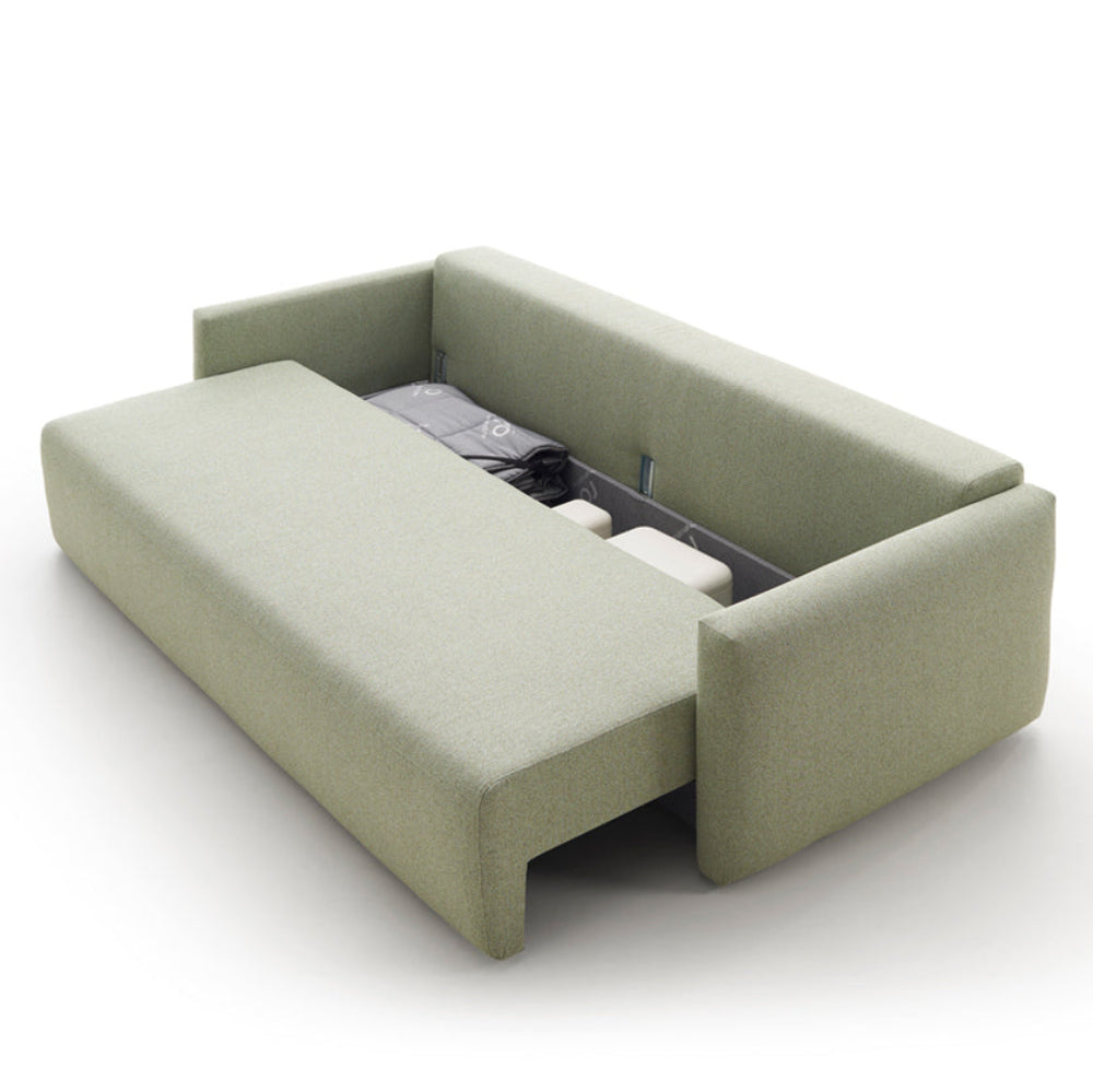 Sofá cama modelo BASINGER tapizado Aquaclean