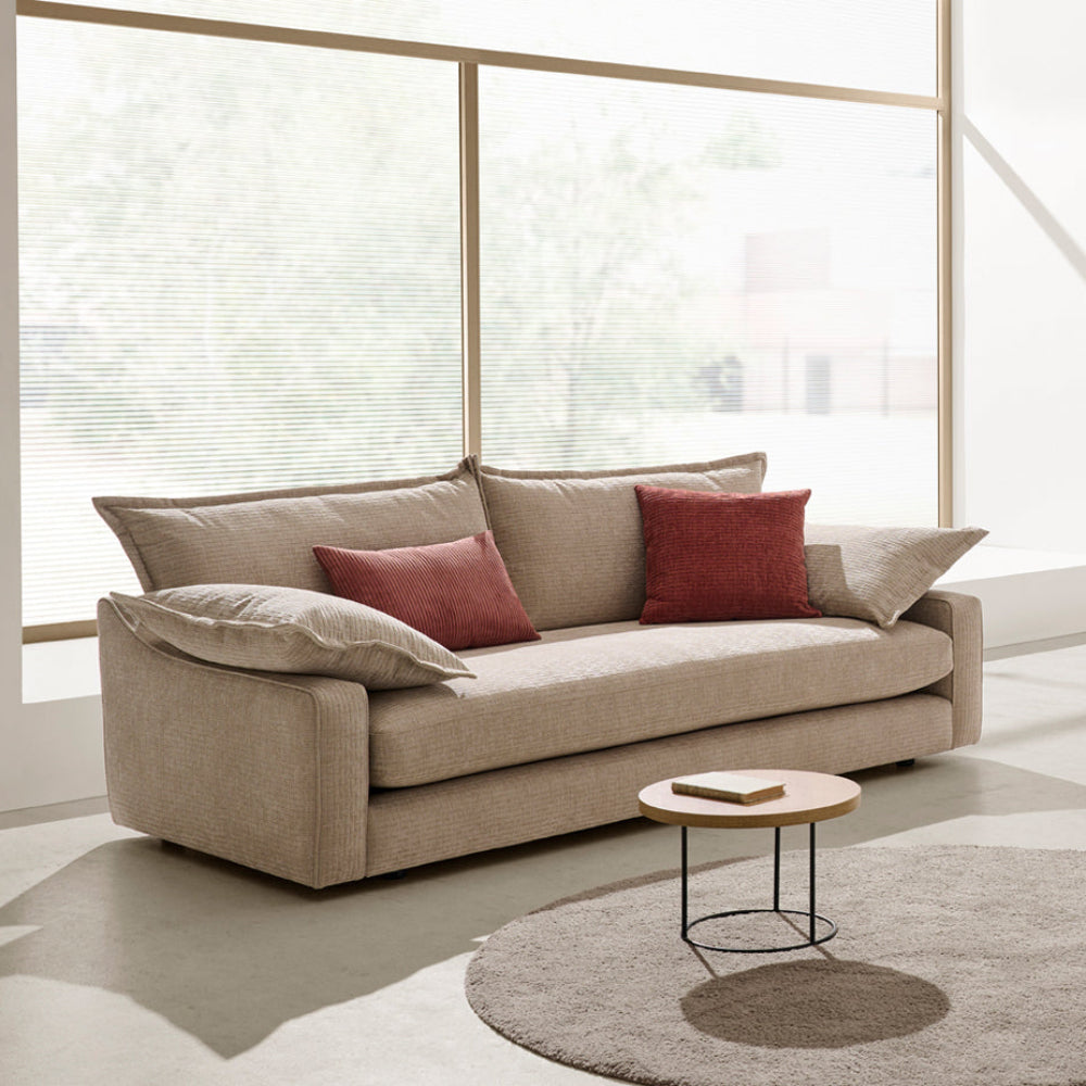 Sofá de diseño y amplia sentada modelo OLAVIDE