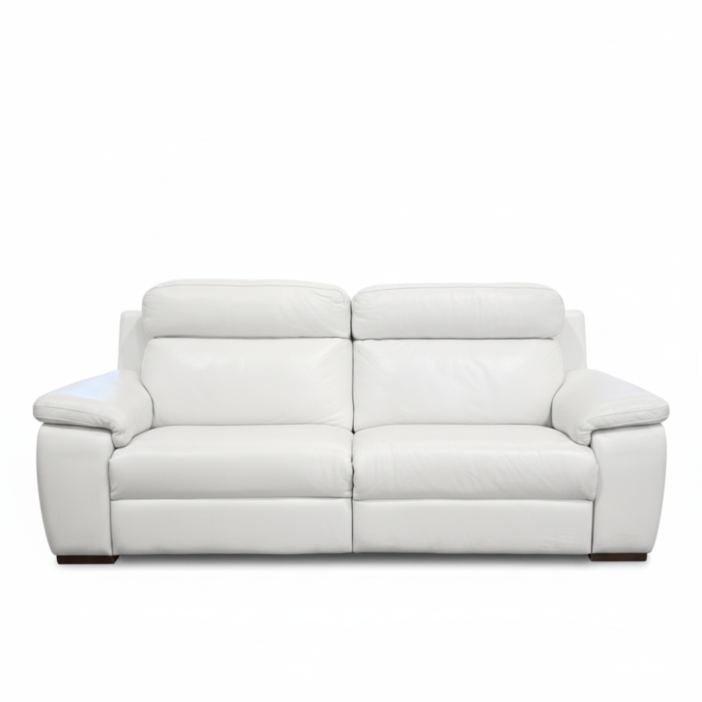 Sofá con 2 asientos relax modelo BRISTOL Tapizado en Piel