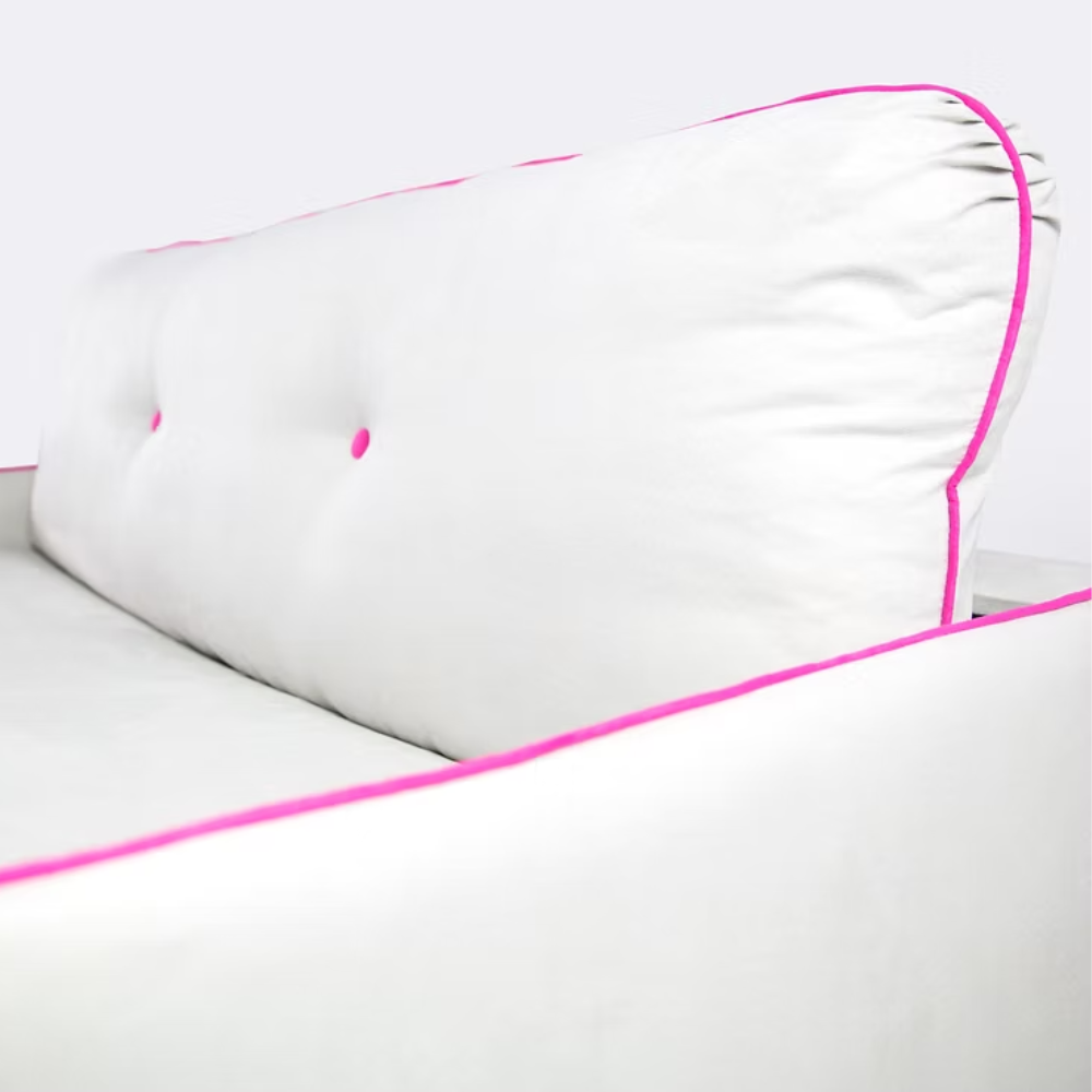 Sofá cama modelo LEONOR en tela con apertura italiana