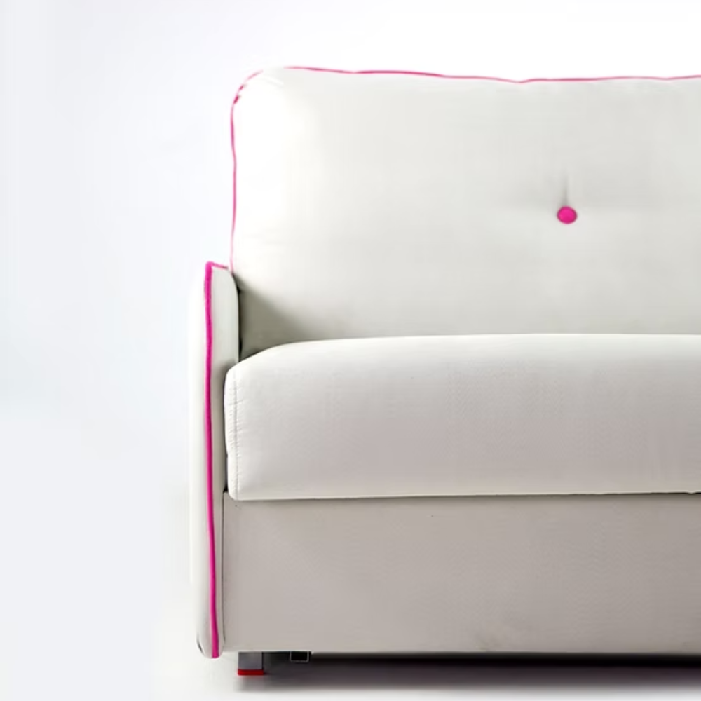 Sofá cama modelo LEONOR en tela con apertura italiana