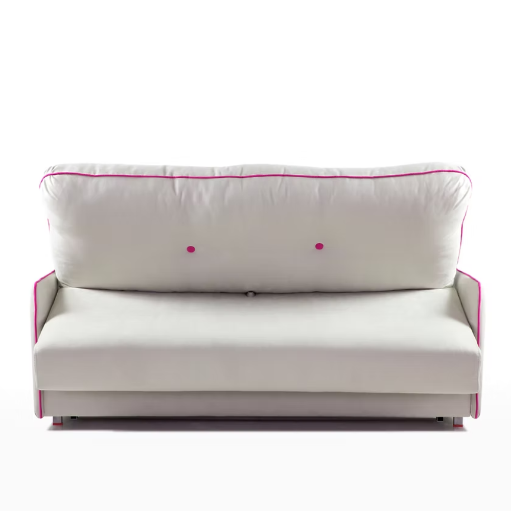 Sofá cama modelo LEONOR en tela con apertura italiana