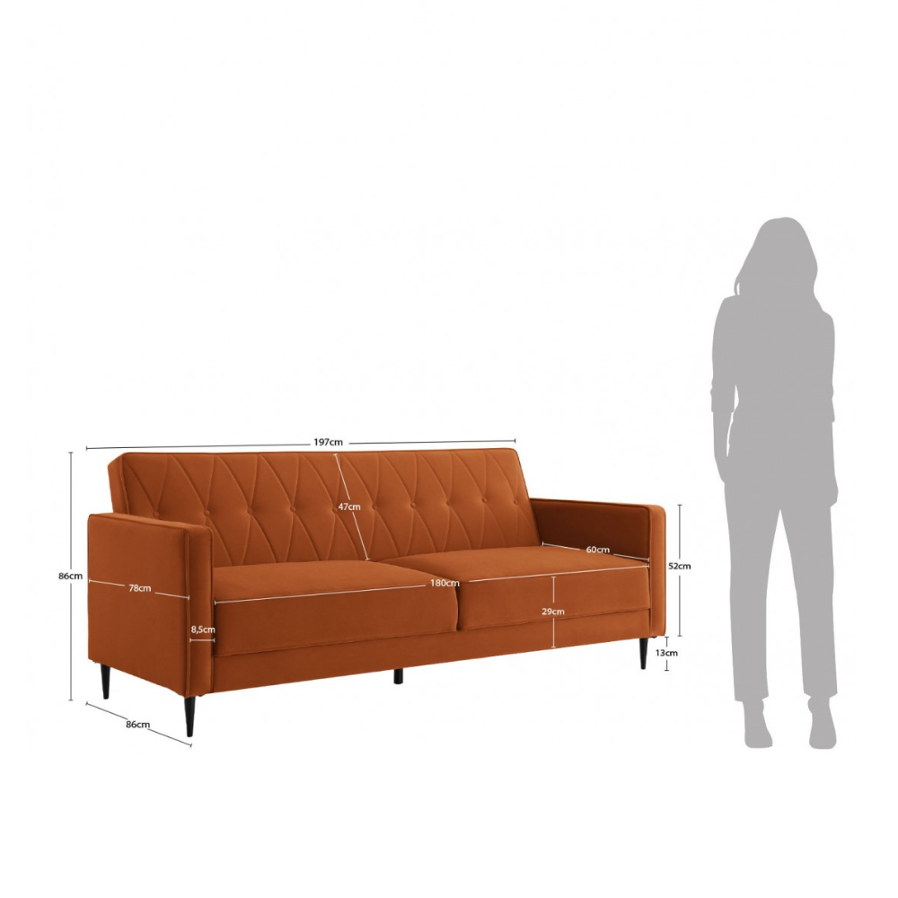 Sofa cama Sistema Click-Clack