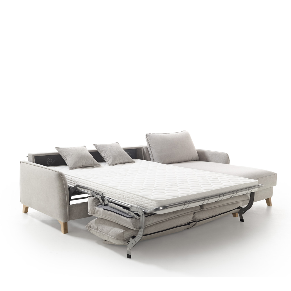 sofa cama con chaiselongue abierto modelo lithcy