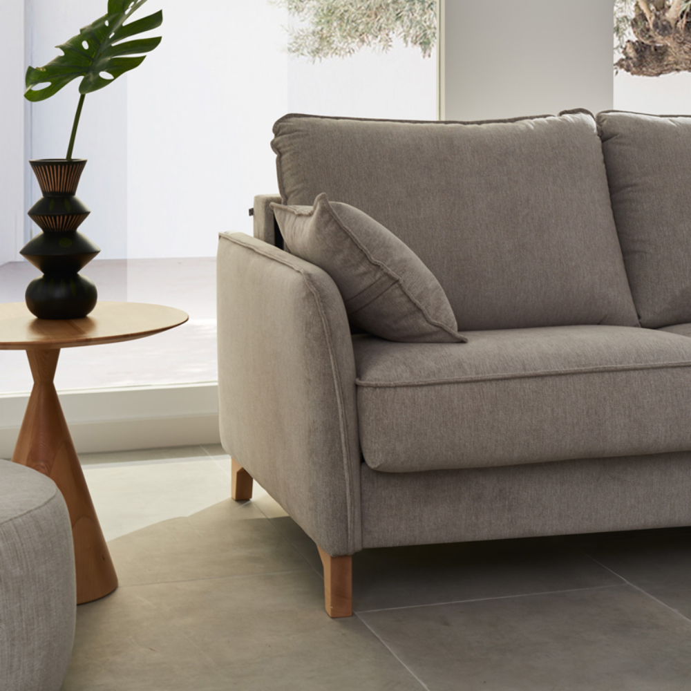 detalle del sofa cama modelo litchy