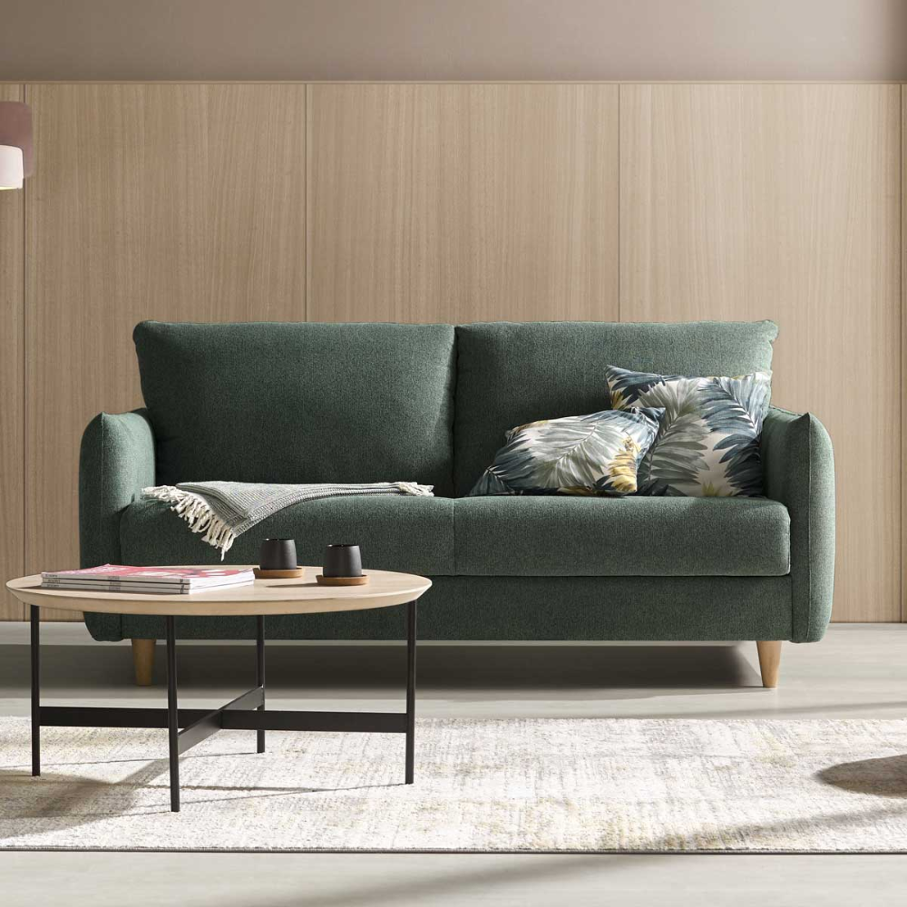 Sofá con cama modelo MINIMAL con sistema de apertura Italiano