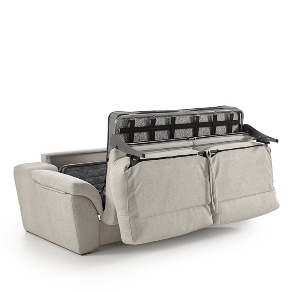 Sofá cama con sistema de apertura italiana modelo LEA