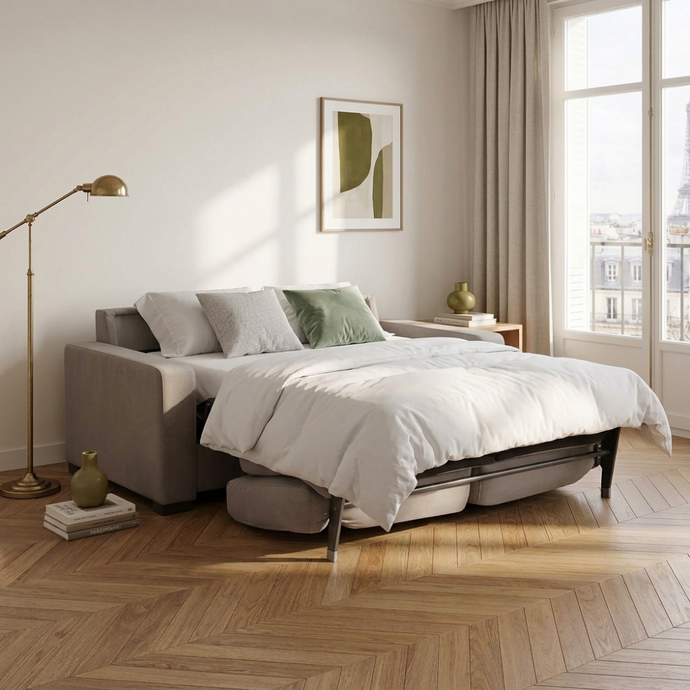 Sofá cama apertura italiana modelo JÚPITER Tapizado Express
