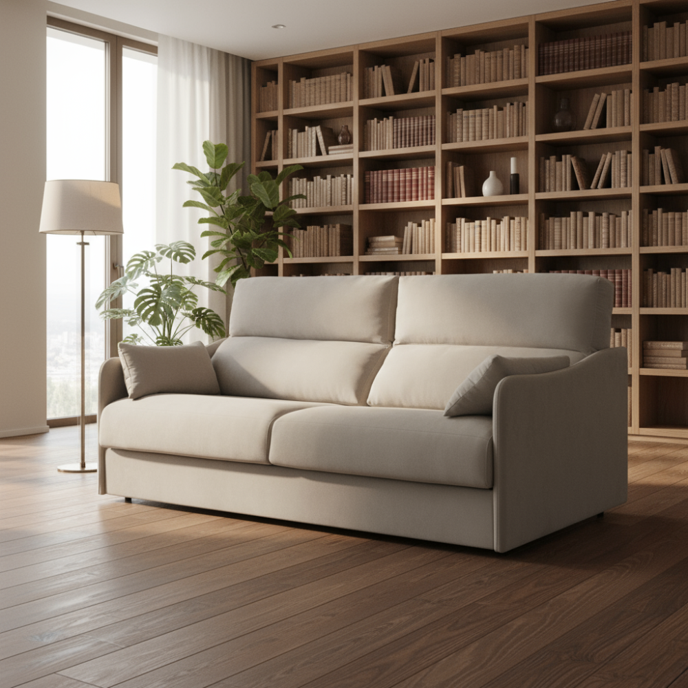 Sofá cama con sistema italiano modelo DUOMO