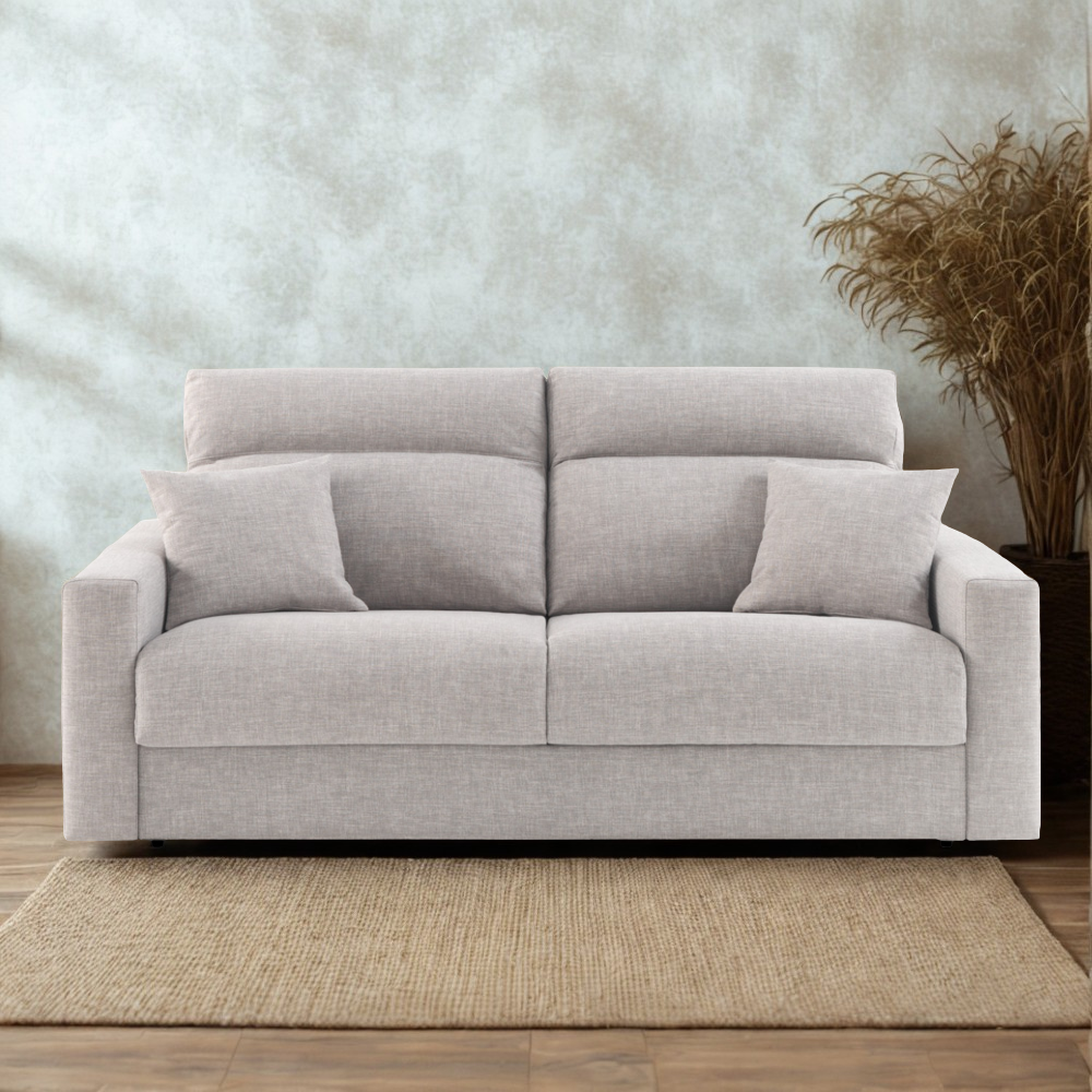 sofa cama modelo rhode en espacio aesthetic