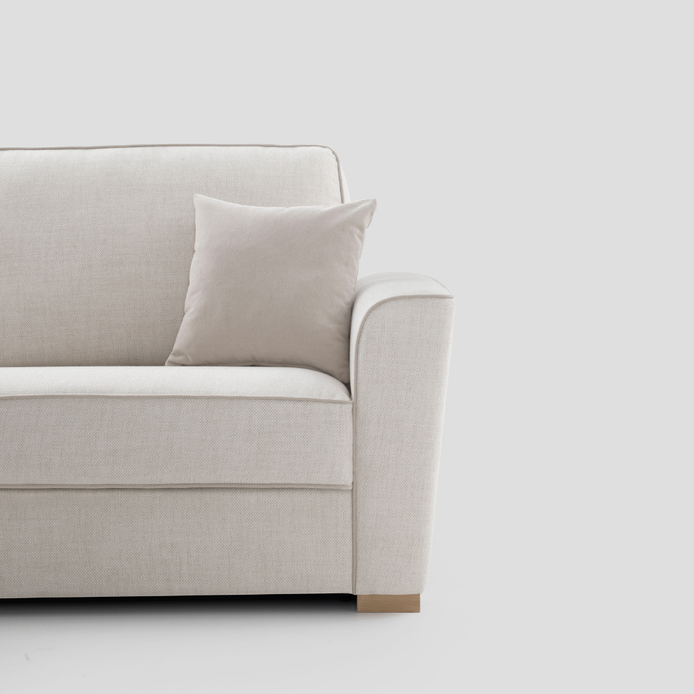 Sofá cama con sistema de apertura italiana modelo LINA