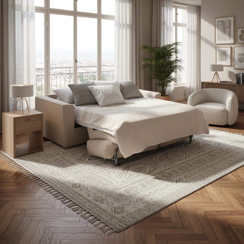 Sofá cama con sistema italiano modelo LINA