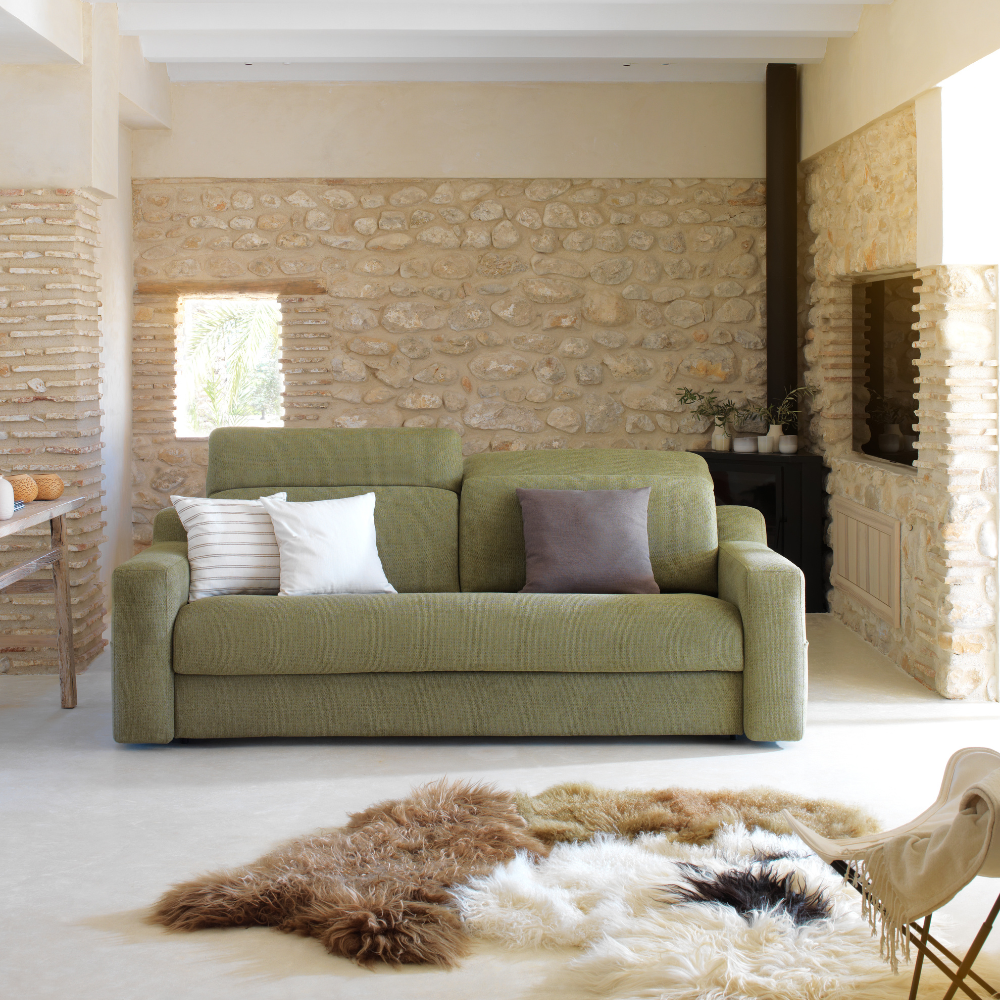 sofa cama modelo amore en ambiente