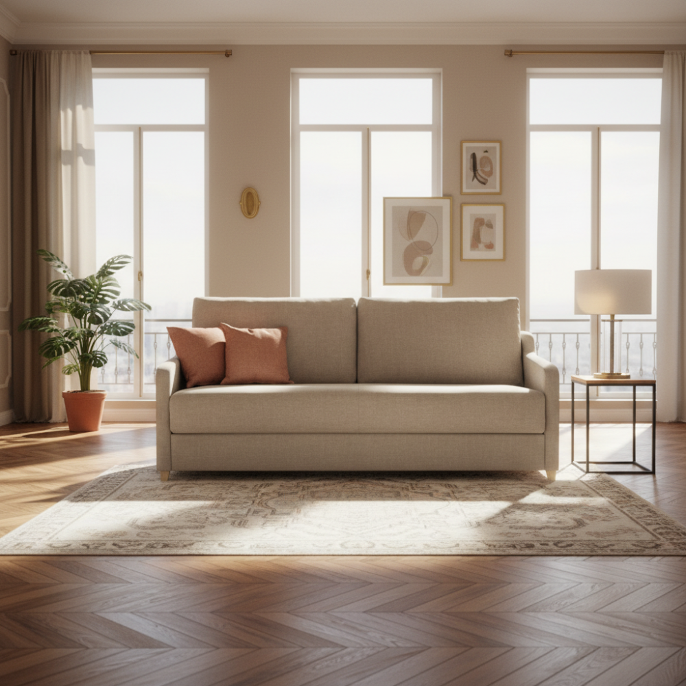 Sofá cama con apertura italiana lateral italiano STEN