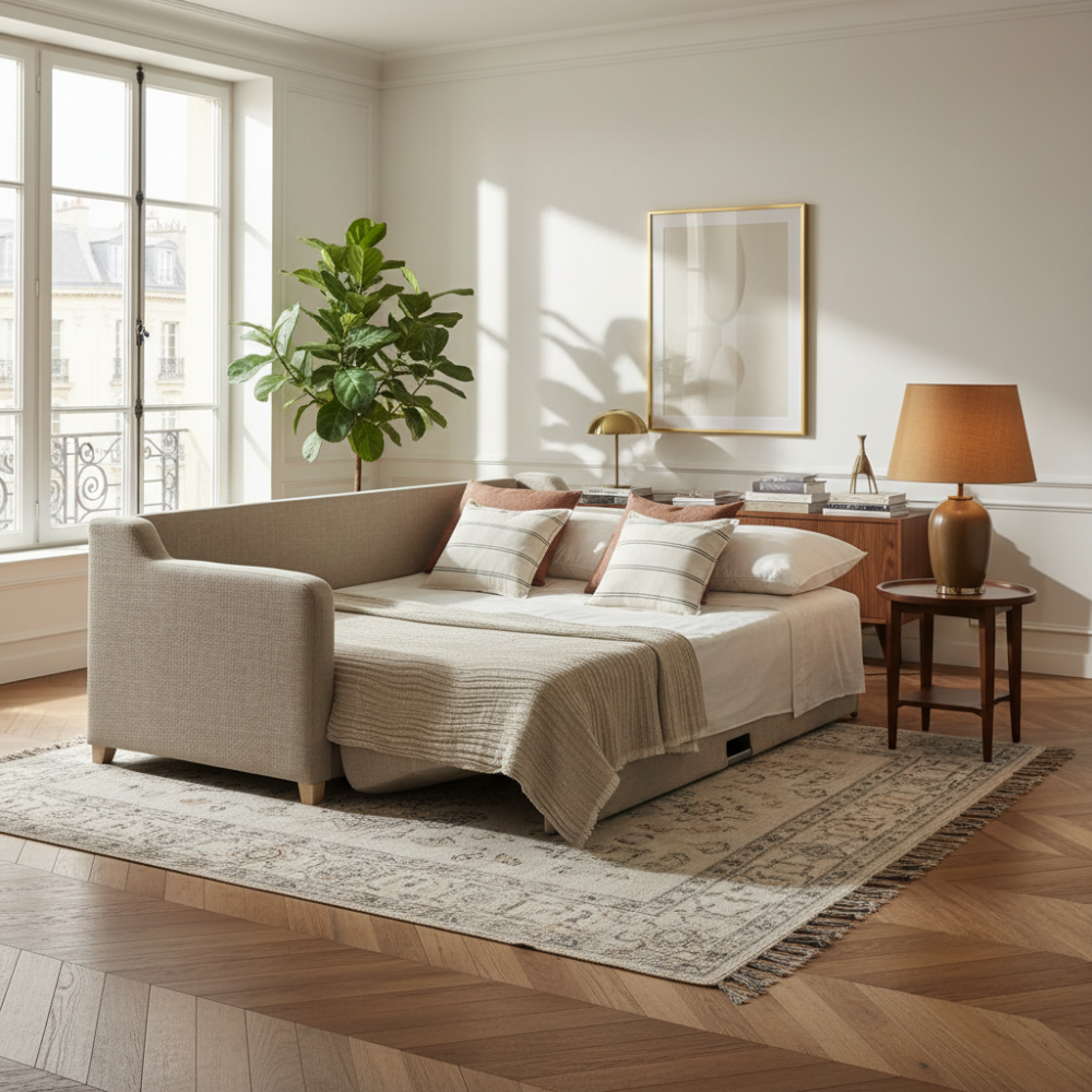 Sofá cama con sistema italiano STEN