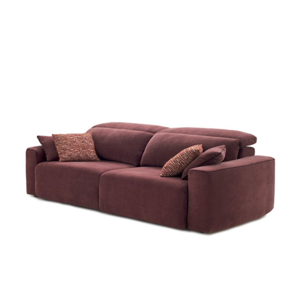 Sofá CLARK con Cabezal Elevable y Asiento Deslizante con Carro