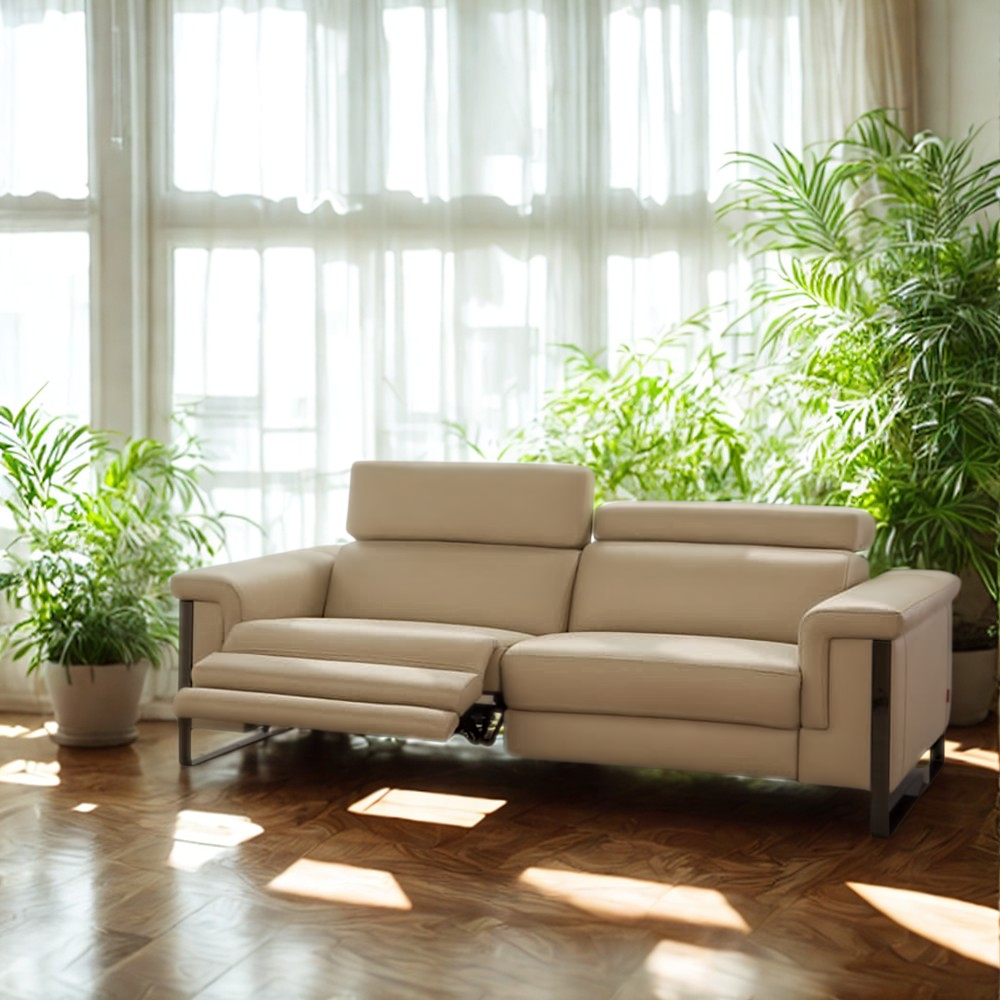 Sofá relax de diseño modelo CUPERTINO Tapizado Piel