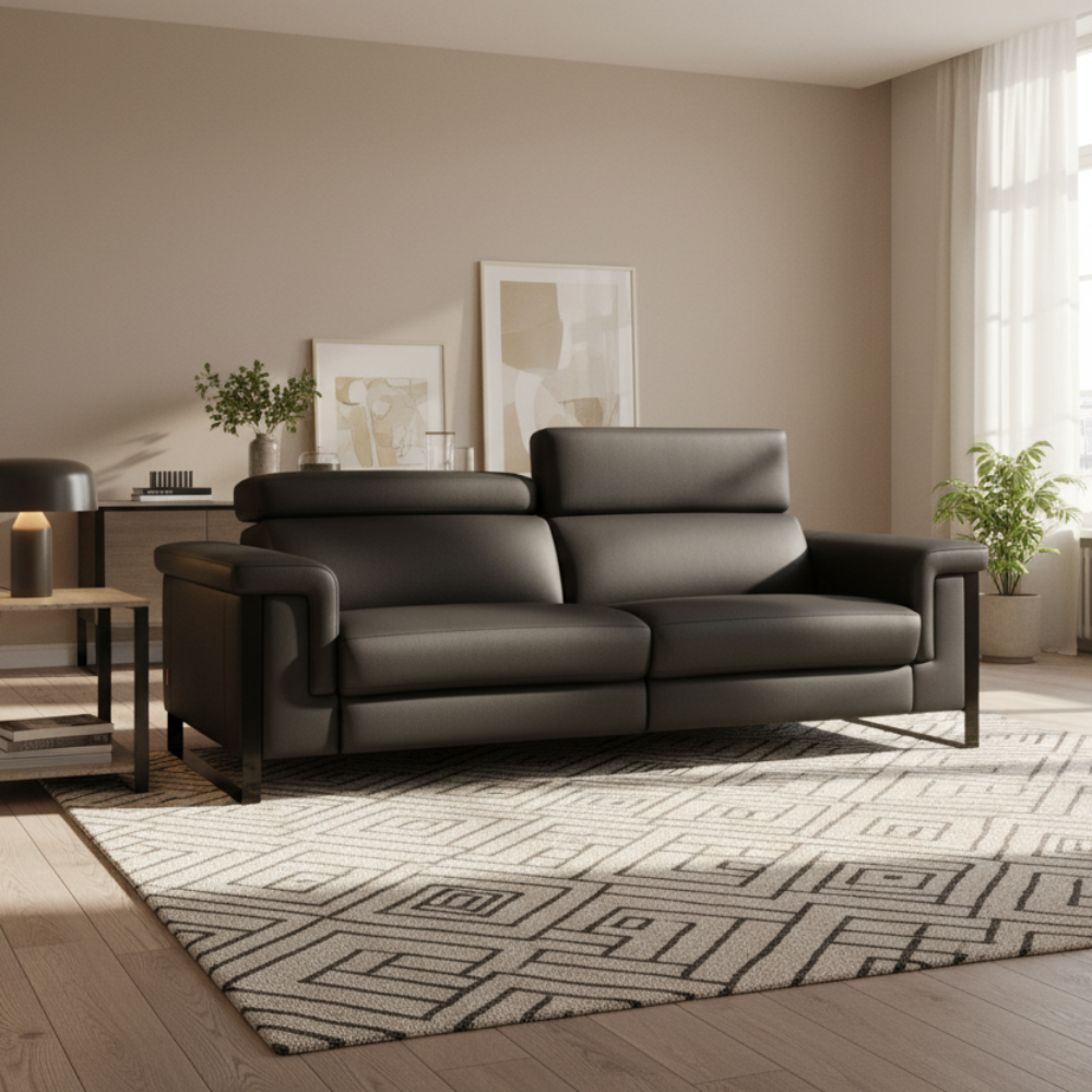 Sofá relax de diseño modelo CUPERTINO Tejido Antimanchas