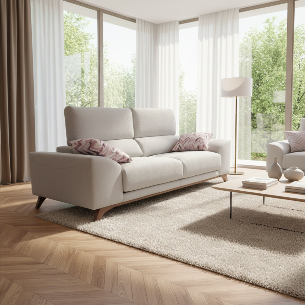 Sofá modelo MADEIRA con asientos extraíbles