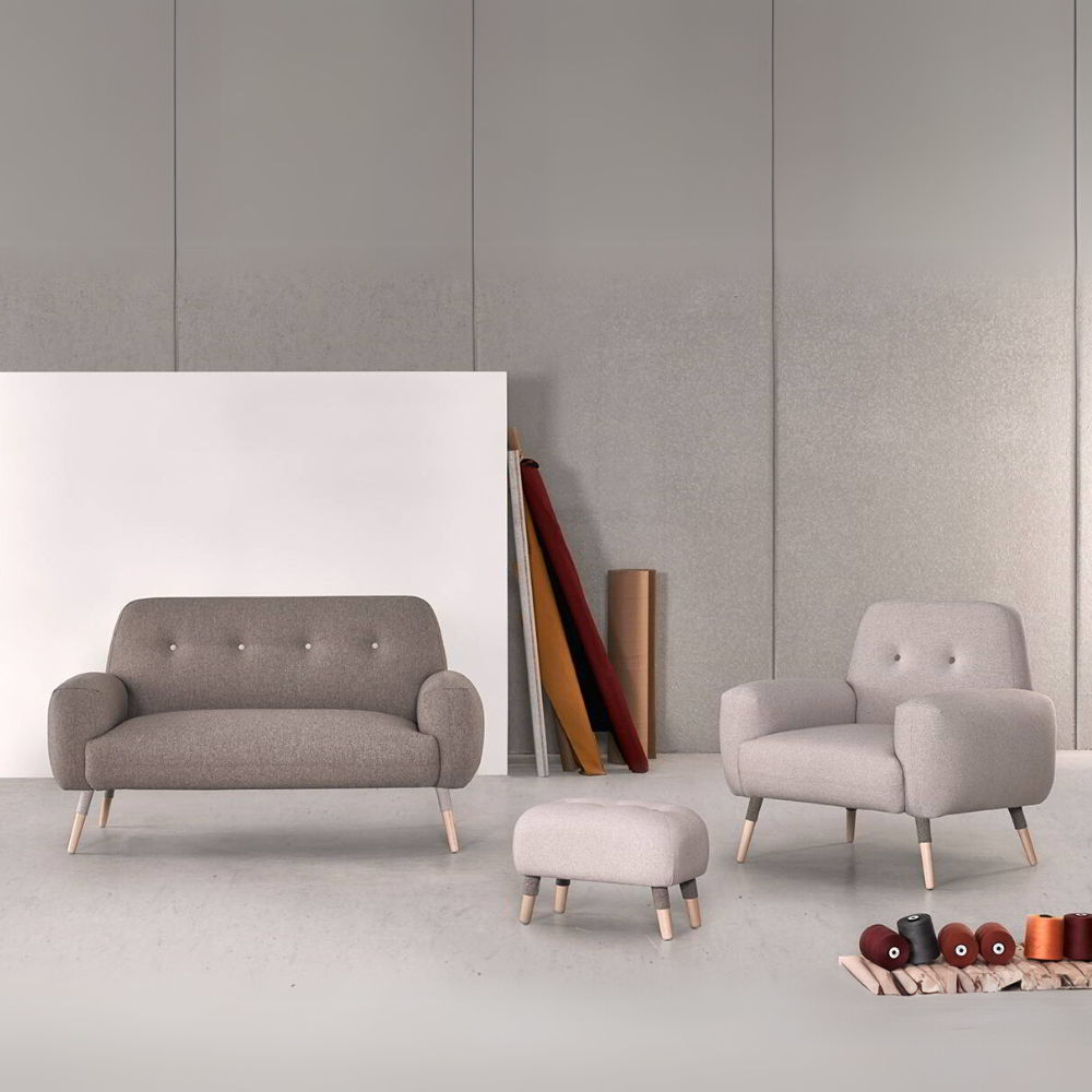 Butaca de diseño modelo MONA Tapizado Lido