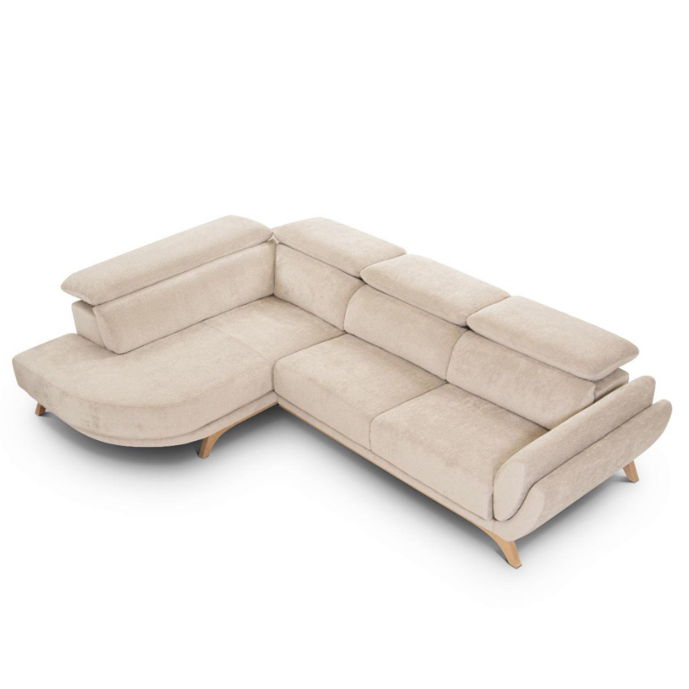 sofa rinconera con chaiselongue modelo Funchal visto desde arriba