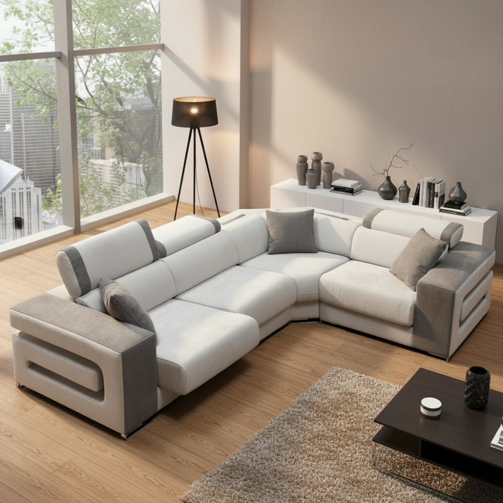sofa tapizado modelo sombras 2 Disponible en nuestras tiendas de diseño Sidivani en Madrid y en nuestra web