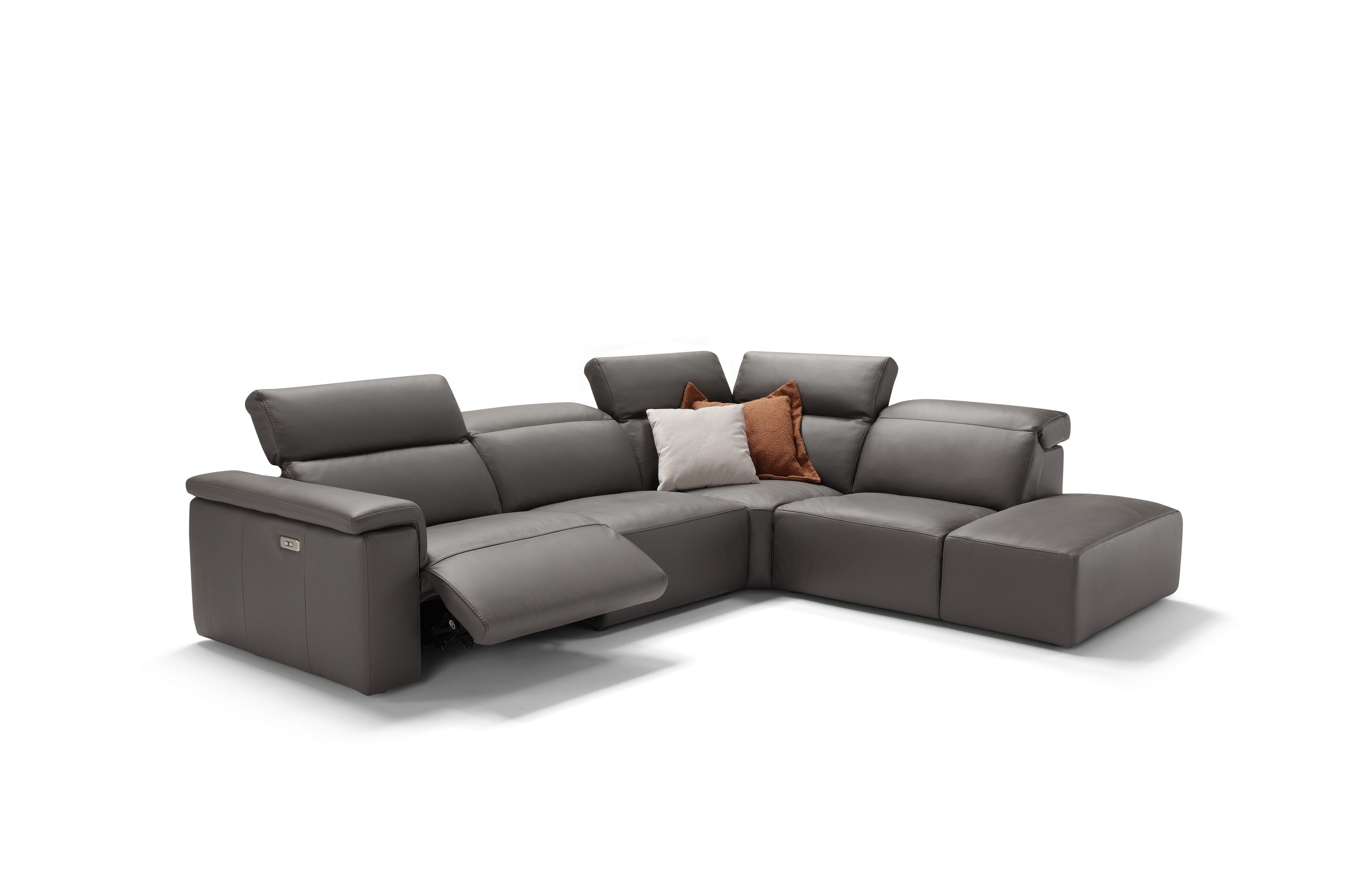 Rinconera de diseño con relax modelo Terranova en Piel