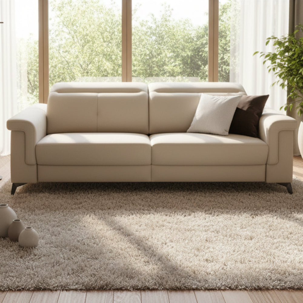 Sofa con pata de metal modelo VICTORIA