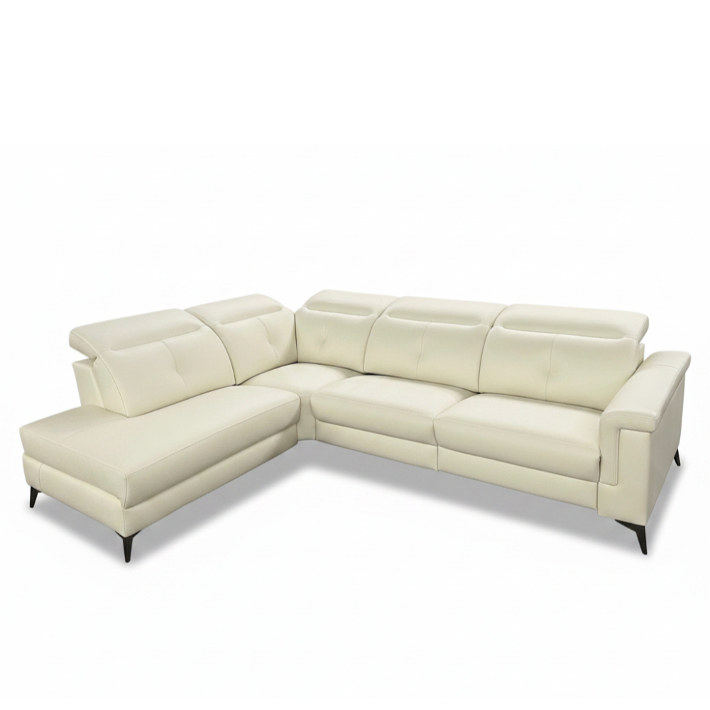 Sofa Rinconera Relax modelo VICTORIA tapizado en piel