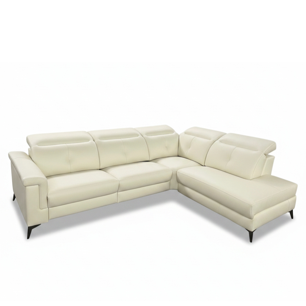 Sofa Rinconera Relax modelo VICTORIA tapizado en piel