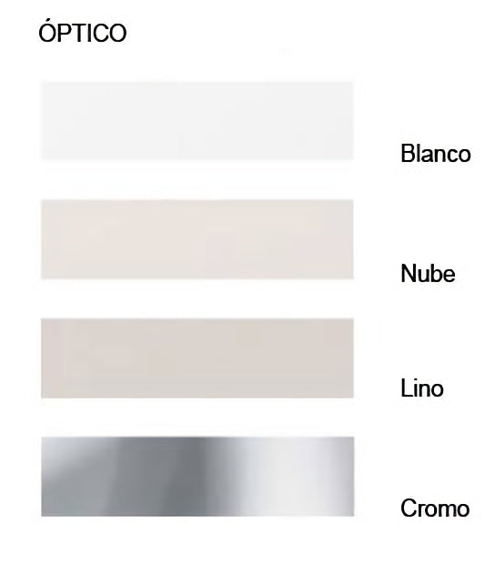 Mesa Comedor Fija o Extensible Tapa de Vidrio Patas Lacadas Blanco