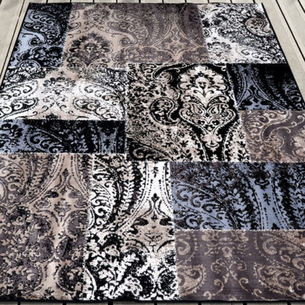 Alfombra vintage viscosa modelo POLY