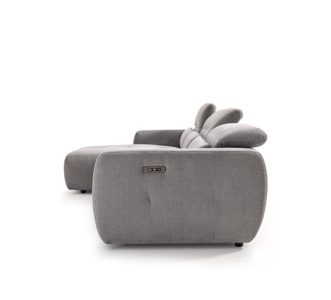 Chaiselongue de diseño con asientos relax y brazo reducido modelo BOSSANOVA